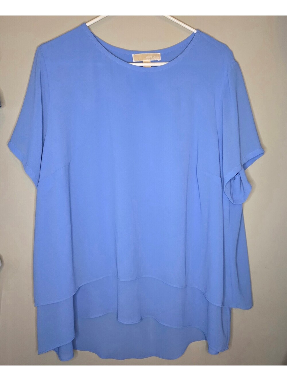 Michael Kors 2X Light Blue Blouse